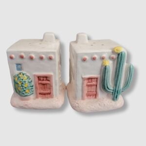 Southwestern Ceramic Salt and Pepper Shakers